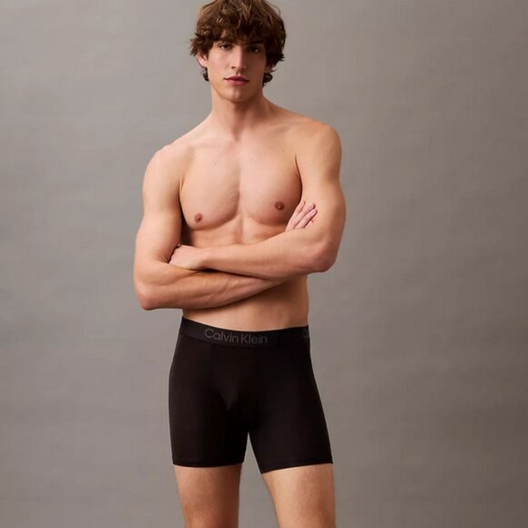 Calvin Klein Boxer Briefs Men’s Small - Black/2 Pack Ultra Soft Modal - Picture 6 of 8